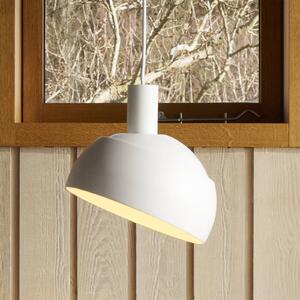 Louis Poulsen Lampa wisząca FJ Elements, możliwość ściemniania, biały / opal, salon / jadalnia, aluminium, nowoczesny