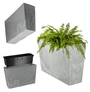 Donica ogrodowa Sorbo 56cm szary beton