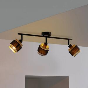 OSRAM Lampa sufitowa Decor Spot Hornet,, czarny, salon / jadalnia, tkanina / materiał / jedwab, nowoczesny