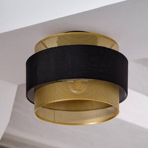 OSRAM Lampa sufitowa Decor Hornet, możliwość ściemniania, czarny, salon / jadalnia, tkanina / materiał / jedwab, nowoczesny