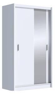 Szafa z lustrem SABRINA 150x215 cm biała MT0033