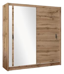 Szafa z lustrem SABRINA 203x215 cm dąb woltan MT0045