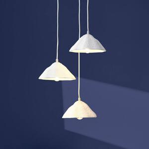 OSRAM Lampa wisząca Decor Lotus Leaf, możliwość ściemniania, biały / opal, salon / jadalnia, papier / lunolit / lunopal