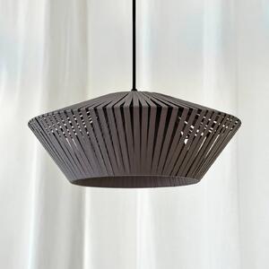 OSRAM Lampa wisząca Decor Stripes, możliwość ściemniania, aluminiowy / szary / cynkowy, salon / jadalnia, tkanina / materiał / jedwab