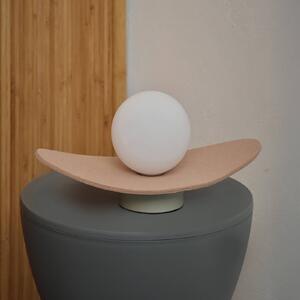 OSRAM Lampa stołowa Decor Pearl, kremowy / amber, salon / jadalnia, tkanina / materiał / jedwab, nowoczesny