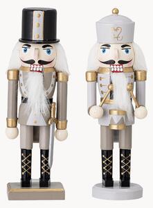 Komplet dekoracji świątecznych Nutcracker, 2 elem