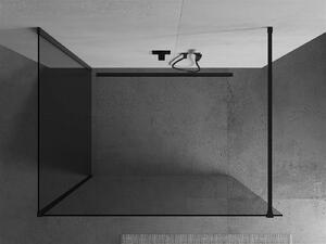 Mexen Kioto ścianka prysznicowa Walk-in 90 x 70 cm, transparent, czarna - 800-090-212-70-00-070
