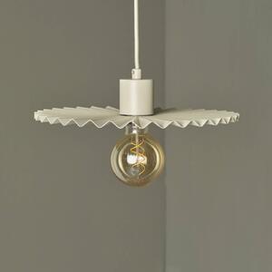OSRAM Lampa wisząca Decor Plissee, możliwość ściemniania, kremowy / amber, salon / jadalnia, metal, nowoczesny