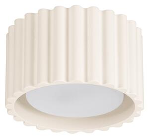 Lampa Sufitowa SOLLUX LIGHTING, RIBLA, ściemnialny, beżowy, salon, aluminium