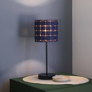 OSRAM Lampa stołowa Decor Felt Weaving, aluminiowy / szary / cynkowy, salon / jadalnia, tkanina / materiał / jedwab