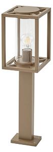 Zewnętrzna Lampa Lucande, Ferda, ściemnialny, brąz rdzawy, taras, aluminium, nowoczesny