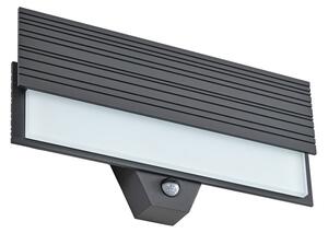 Zewnętrzna Lampa Lucande, Melira, czarny, taras, aluminium, nowoczesny