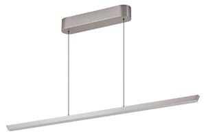 Lampa Wisząca Lucande, Solvar, ściemnialny, metaliczny, salon, metal, nowoczesny