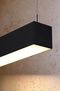Czarna liniowa lampa wisząca LED 3000 K - EX615-Pini