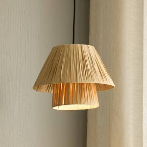 OSRAM Lampa wisząca Decor Bamboo Paper Hut, możliwość ściemniania, brązowy / rdzawy, salon / jadalnia, bambus, dworkowy / rustykalny