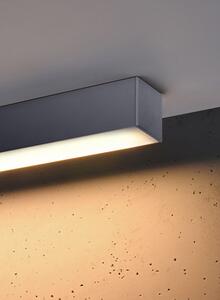 Srebrny plafon LED podłużny 4000 K - EX622-Pini