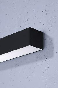 Czarny nowoczesny kinkiet LED liniowy 4000 K - EX632-Pini