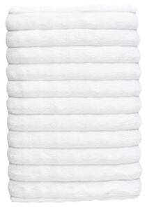 Biały bawełniany ręcznik kąpielowy 140x70 cm Inu − Zone
