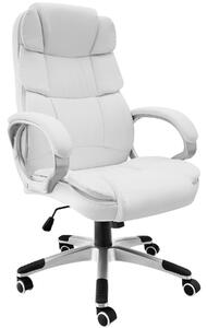Tectake 404781 fotel biurowy jonas - biały