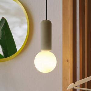OSRAM Lampa wisząca Decor Concrete Mic, możliwość ściemniania, kremowy / amber, salon / jadalnia, beton, nowoczesny