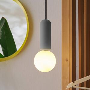 OSRAM Lampa wisząca Decor Concrete Mic, możliwość ściemniania, aluminiowy / szary / cynkowy, salon / jadalnia, beton, nowoczesny