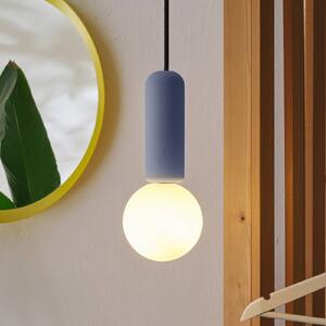 OSRAM Lampa wisząca Decor Concrete Mic, możliwość ściemniania, niebieski, salon / jadalnia, beton, nowoczesny