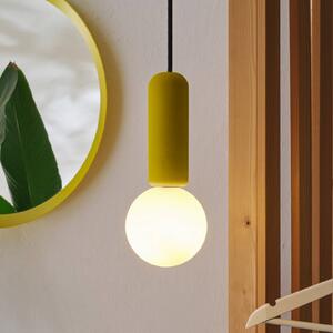 OSRAM Lampa wisząca Decor Concrete Mic, możliwość ściemniania, żółty / pomarańczowy, salon / jadalnia, beton, nowoczesny