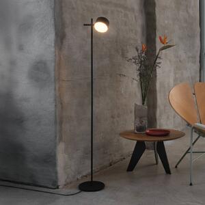 OSRAM Lampa stojąca LED Decor Kyoto, możliwość ściemniania, czarny, salon / jadalnia, aluminium, nowoczesny
