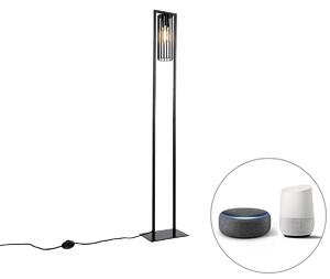 Inteligentna nowoczesna lampa podłogowa czarna z Wifi ST64 - Balenco Wazo Oswietlenie wewnetrzne