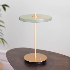 UMAGE Lampa stołowa LED Asteria Move, możliwość ściemniania, zielony, salon / jadalnia, metal, design