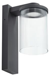 Zewnętrzna Lampa Lucande, Beelia, czarny, taras, aluminium, nowoczesny
