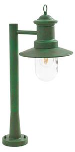 Zewnętrzna Lampa Lindby, Eloretta, ściemnialny, zielony, taras, metal, dworkowy | rustykalny