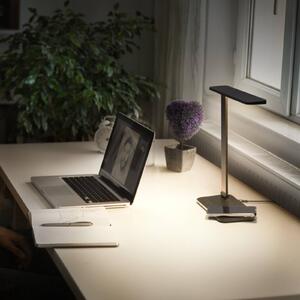 OSRAM Lampa biurkowa LED Office Line Desk Banker, możliwość ściemniania, czarny, biuro, aluminium