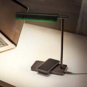 OSRAM Lampa biurkowa LED Office Line Desk Roof, możliwość ściemniania, czarny, biuro, metal