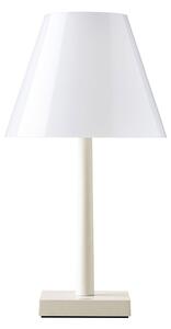Lampa Stołowa Rotaliana, Dina+, ściemnialny, beżowy, salon, metal, design