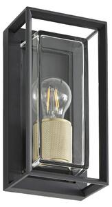 Zewnętrzna Lampa Arcchio, Ismera, ściemnialny, czarny, balkon, aluminium, nowoczesny