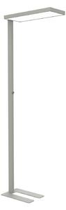 Maul Lampa stojąca LED MAULjura, możliwość ściemniania, chromowy / srebrny, biuro, aluminium, nowoczesny