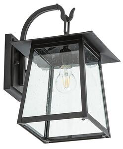 Zewnętrzna Lampa Lucande, Xavon, ściemnialny, czarny, balkon, aluminium, dworkowy | rustykalny