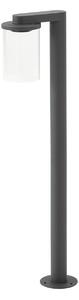 Zewnętrzna Lampa Lucande, Beelia, czarny, taras, aluminium, nowoczesny