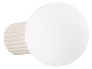 Lampa Ścienna SOLLUX LIGHTING, ORBI, ściemnialny, beżowy, łazienka, aluminium