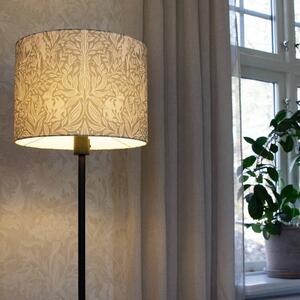 PR Home Lampa stojąca Amy, zielony, salon / jadalnia, tkanina / materiał / jedwab