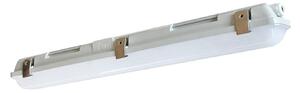 G & L Handels GmbH Oprawa LED odporna na wilgoć 661060, szara, długość 65,5 cm, IP65 661060, aluminiowy / szary / cynkowy, tworzywo sztuczne