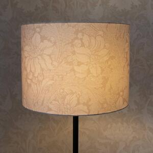 PR Home Lampa stojąca Amy, kremowy / amber, salon / jadalnia, tkanina / materiał / jedwab