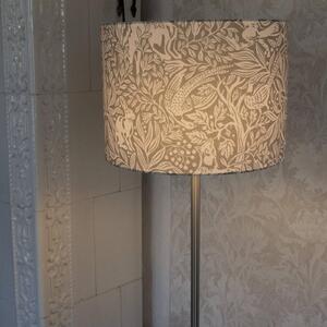 PR Home Lampa stojąca Amy, zielony, salon / jadalnia, tkanina / materiał / jedwab