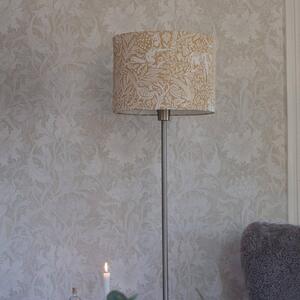 PR Home Lampa stojąca Amy, żółty / pomarańczowy, salon / jadalnia, tkanina / materiał / jedwab
