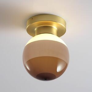 MARSET Kinkiet designerski Dipping Light A2, możliwość ściemniania, mosiężny / złoty, salon / jadalnia, metal, design