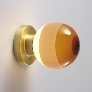 MARSET Kinkiet designerski Dipping Light A2, możliwość ściemniania, mosiężny / złoty, salon / jadalnia, metal, design