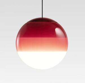 MARSET Lampa wisząca designerska Dipping Light, możliwość ściemniania, czerwony, salon / jadalnia, szkło, design