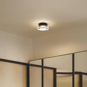 MARSET Kinkiet zewnętrzny LED Roc, możliwość ściemniania, czarny, aluminium, design