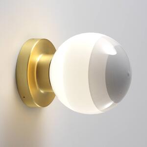 MARSET Kinkiet designerski Dipping Light A2, możliwość ściemniania, mosiężny / złoty, salon / jadalnia, metal, design